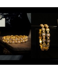 Royal Set of 2 AD Bangles 